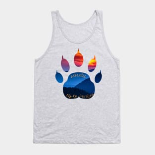 Bear Paw Asheville North Carolina Tank Top